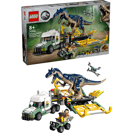 LEGO Jurassic World Dinosaurmissioner: Allosaurus-transportvogn 76966