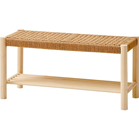 Salling Bænk Med Skohylde