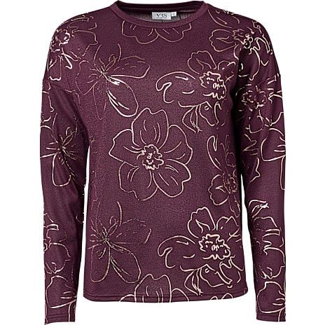 VRS Dame Top Str. XL Bordeaux
