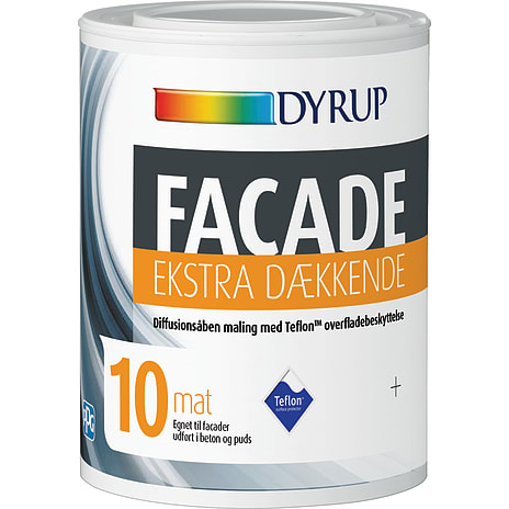 Dyrup Facademaling Ekstra Dækkende Base 30, 0,75 L