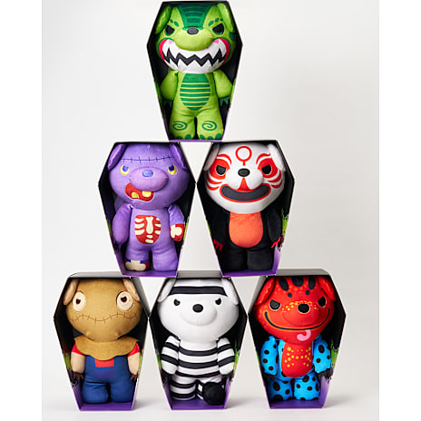 Deddy Bears coffin 12" Serie 5 - flere varianter - assorteret 1 stk.