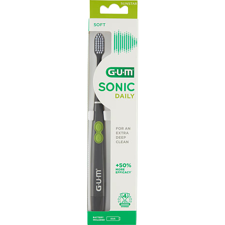 GUM Sonic Tandbørste med Batteri