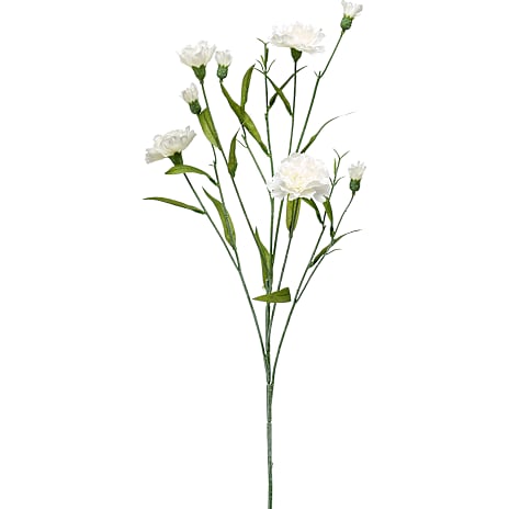 Andre Mærker Nellike creme kunstig blomsterstilk 1 stk.