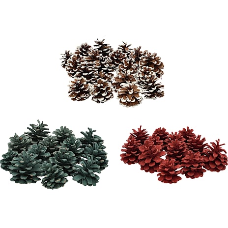 Julefryd pose med farvede dekorationskogler - flere varianter - assorteret 300 g