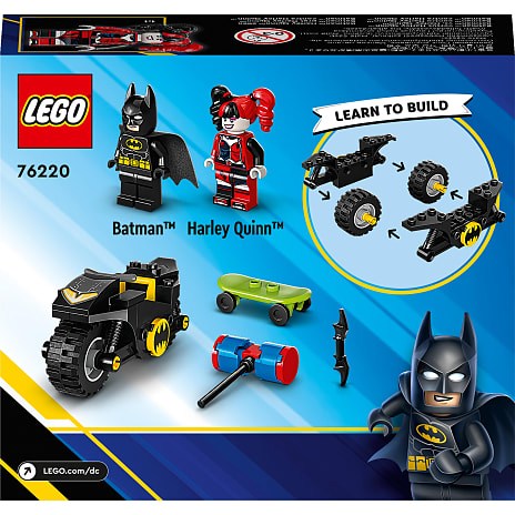 støj bord sy LEGO® DC Batman™ mod Harley Quinn™ 76220 | Køb på Bilka.dk!