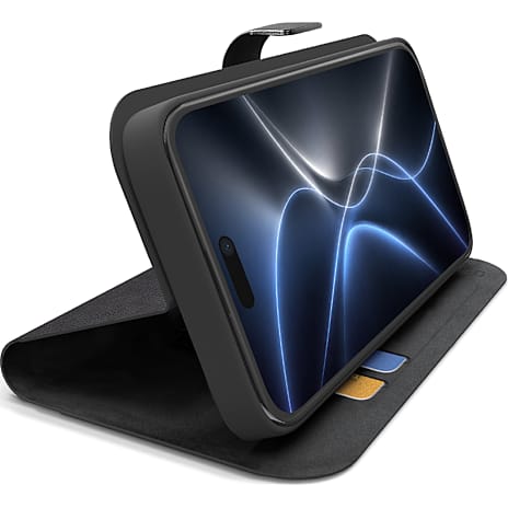 SBS iphone 18 pro wallet stand - sort 1 stk.