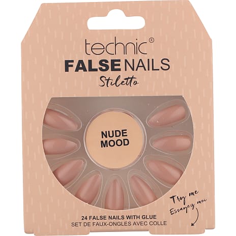 Technic Kunstige Negle Nude Mood