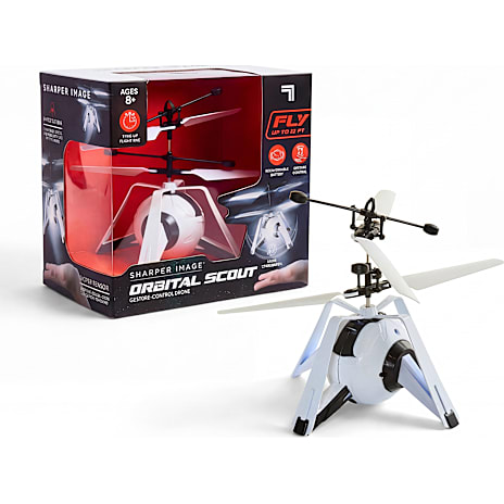 Sharper Image Orbital Scout Drone Hvid