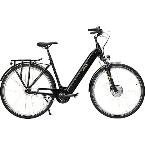 SCO Premium E-Feed dame elcykel 28" 12,8Ah - sort