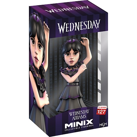 Minix Wednesday Figur 12 cm Wednesday i Balkjole