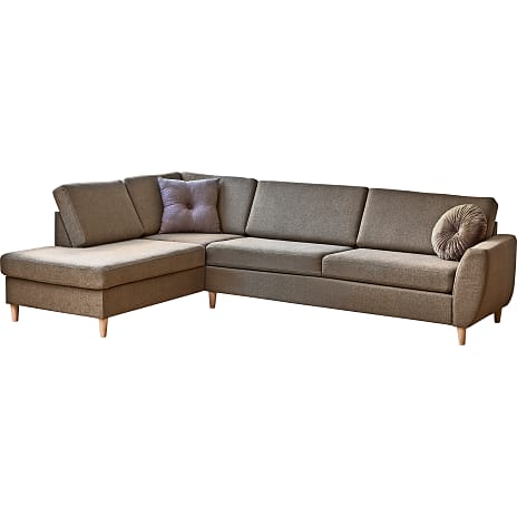 Madrid Nordic Venstrevendt Open-End Sofa Taupe