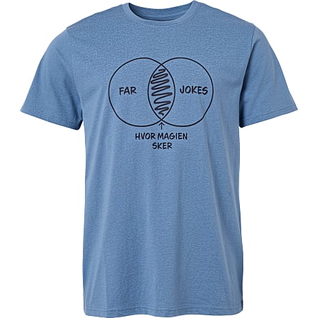 VRS herre T-shirt str. 3XL - blå 1 stk.