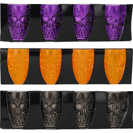 Halloween Shotsglas 4-pak Assorteret