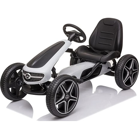 Mercedes Benz Gokart Hvid