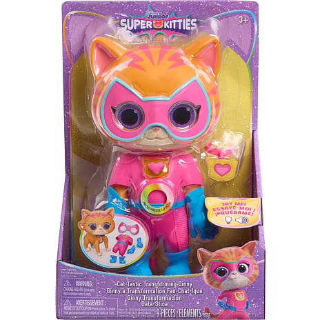 Disney Junior SuperKitties Figur 21 cm Assorteret