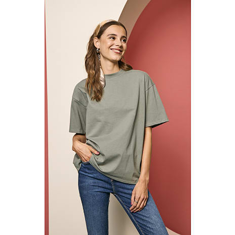 VRS Dame T-shirt Str. L Grøn