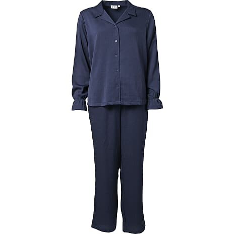 VRS Dame Pyjamas Str. L Mørkeblå
