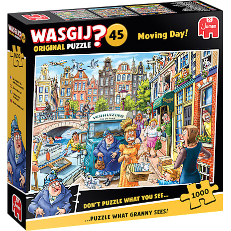 Jumbo Wasgij Flyttedag 1000 Brikker