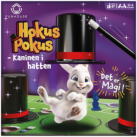 Hokus Pokus - kaninen i hatten