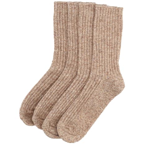 VRS Dame Vinterstrømper Beige