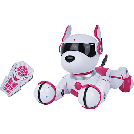 Action Zone Fjernstyret Robot Hund Lyserød