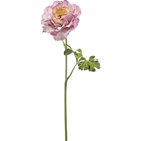 Andre mærker Kunstig blomsterstilk ranunkel lilla