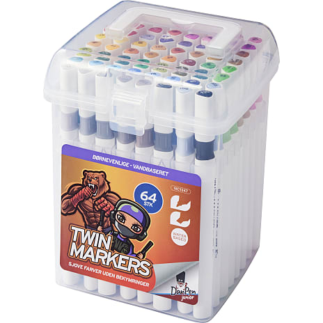Danpen Twinmarkers 64-pak