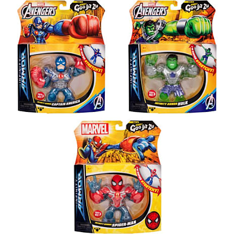 Goo Jit Zu Marvel figur - flere varianter - assorteret 1 stk.