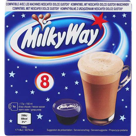 Milky Way Milkyway kakaokapsler 8 stk.