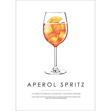 Citatplakat Aperol Spritz