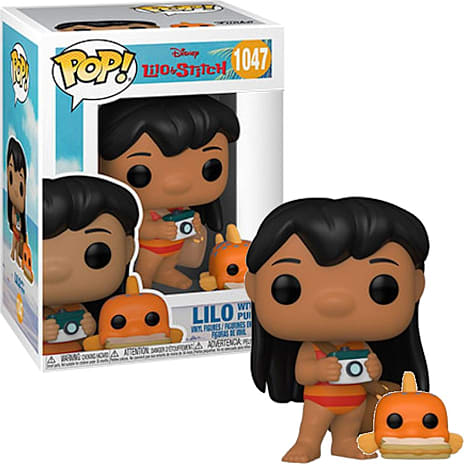 Funko POP! Disney Lilo og Stitch Lilo med Pudge