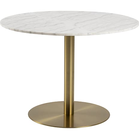 AC Design Furniture Corby Spisebord Hvid Marmor