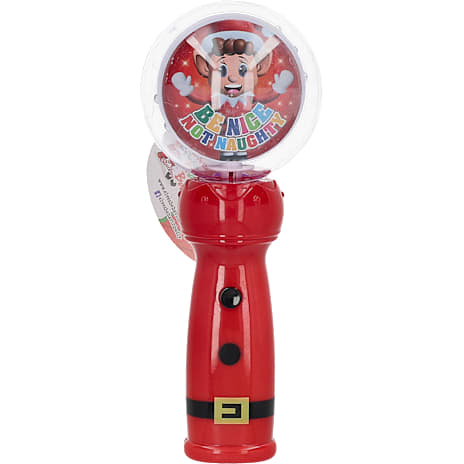 Elf spinner med lys - flere varianter - assorteret 1 stk.