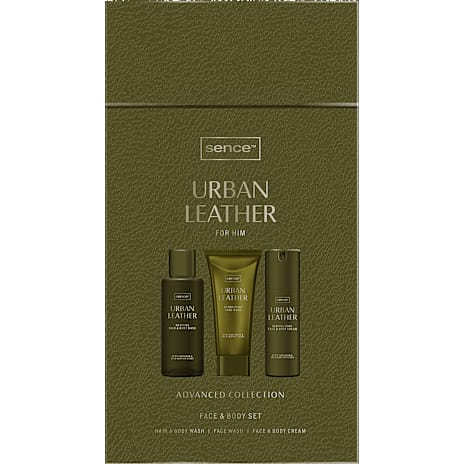 Sence Urban Leather for him gaveæske m. ansigts- og kropspleje 1 stk.
