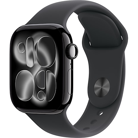 Apple Watch S11 (2025) GPS + Cell 42mm Jet Black Aluminium Black M/L