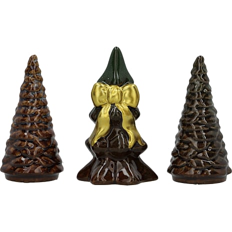 Julefryd Keramik Juletræ Højde 10 cm Assorteret