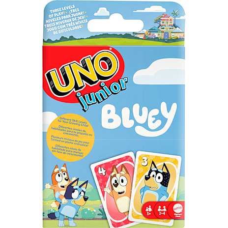 Mattel Uno Junior Bluey