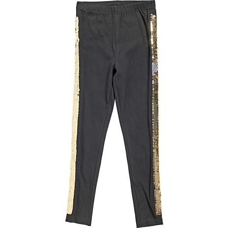 VRS Børne Leggings Str. 110 Sort