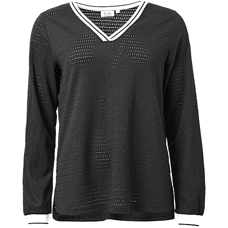 VRS Dame Top Str. 2XL Sort