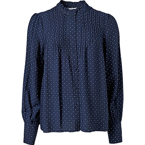 VRS Dame Bluse Str. M Navy