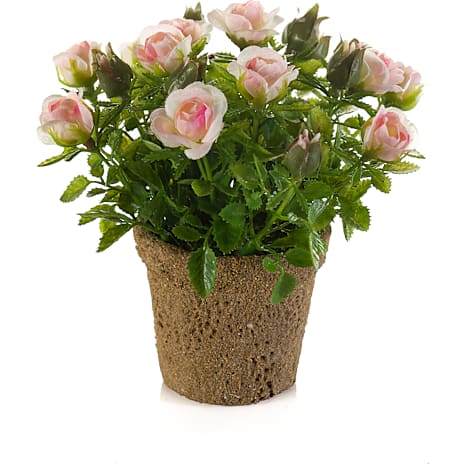Andre Mærker Kunstig plante - Rose mini 1 stk.