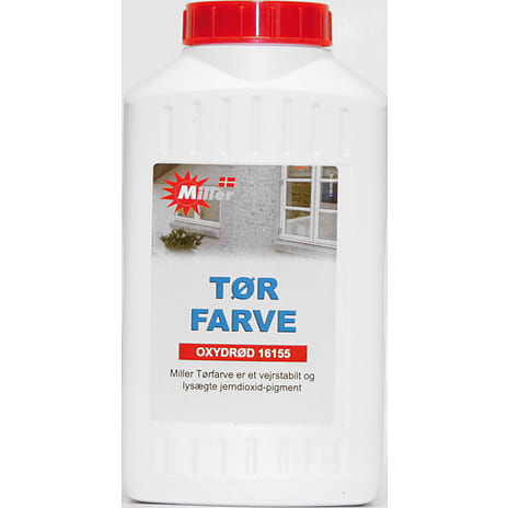 Miller Tørfarve Oxydrød
