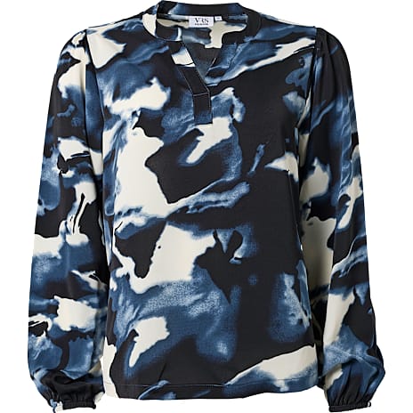 VRS Dame Bluse Str. 2XL Blå