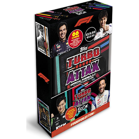 Topps Formula 1 Turbo Attax Mega Tin Samlekort