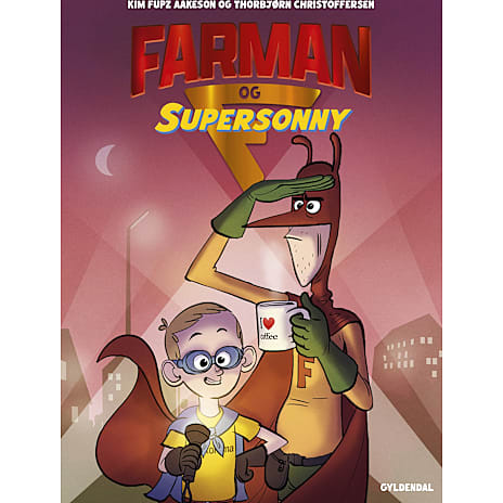 Gyldendal Farman og supersonny - Kim Fupz Aakeson og Thorbjørn Christoffersen 1 stk.