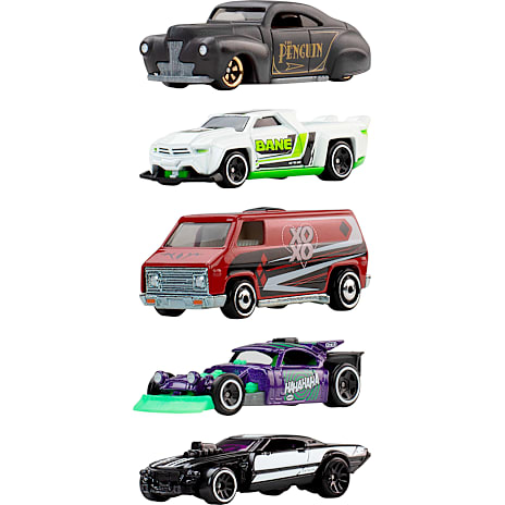 Mattel Hot Wheels Batman Silver Series biler