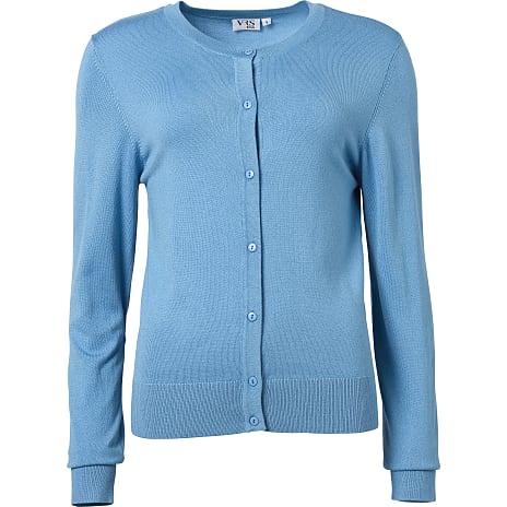 VRS Dame Cardigan Str. M Blå