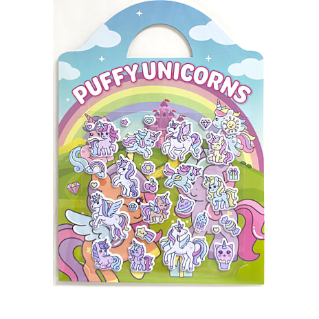 1conzept Puffy Stickers landskab - Unicorn 1 stk.