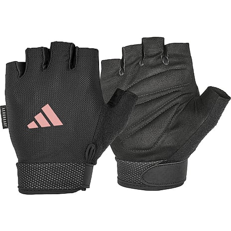 Adidas Essential justerbare træningshandsker str. S - pink 1 stk.