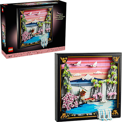 LEGO Art Japansk Landskab med Kirsebærblomster 31218